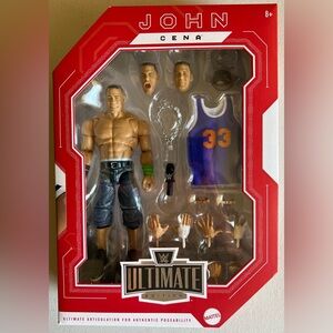 Mattel WWE Ultimate Edition Fan Takeover John Cena Action Figure NEW Clean Box